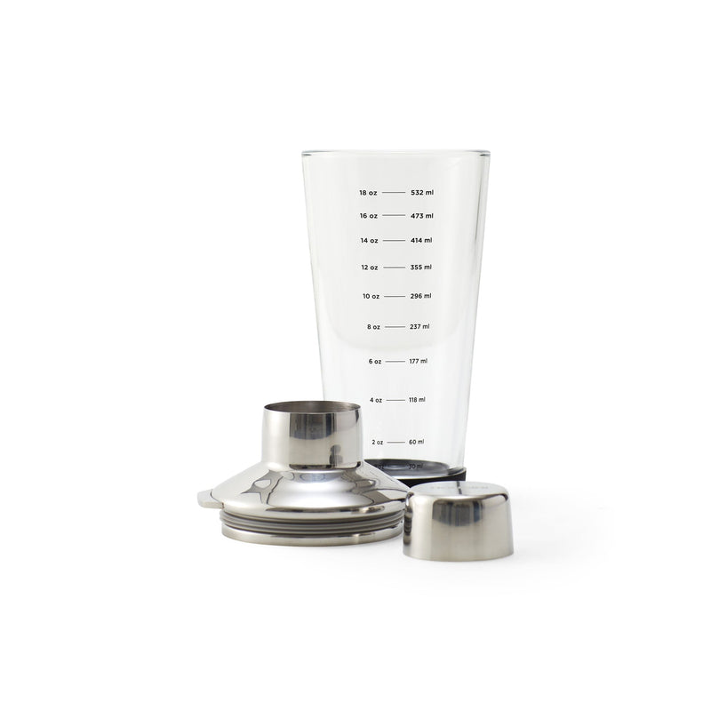 Glass Cocktail Shaker, 18-oz V0777
