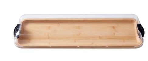 Build-A-Board Divided, Stained Bamboo, 7 x 22-in E8720