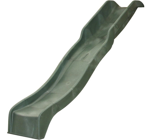 Outdoor Plastic Wave Slide, Green, Ages 3 -10 W5172
