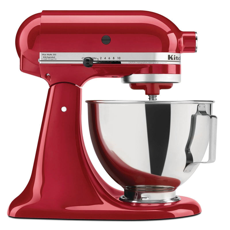 4.5 Quart Tilt-Head Stand Mixer with 10 Speeds, Empire Red P7020