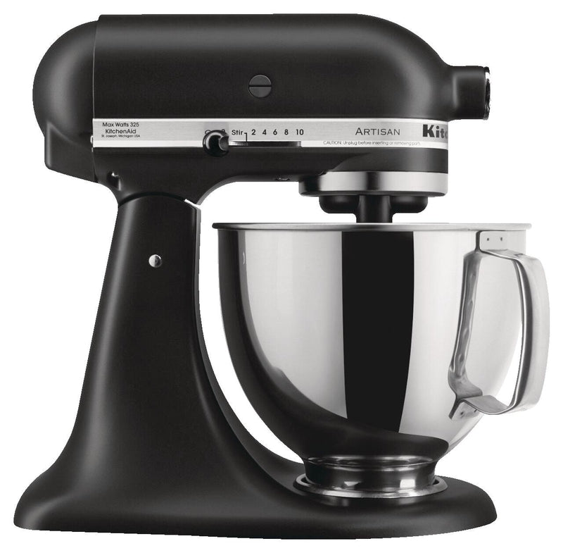 Artisan Series 5-Quart Tilt-Head Stand Mixer, Matte Black W1094
