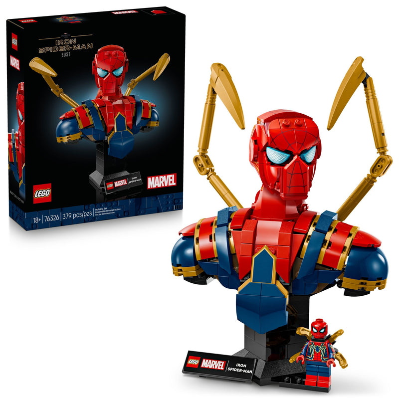 Marvel Iron Bust - 76326, 379-pcs, Ages 18+ T1829