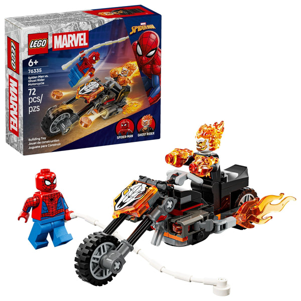 Marvel vs. Ghost Rider Motorcycle - 76335, 72-pcs, Ages 6+ B9167