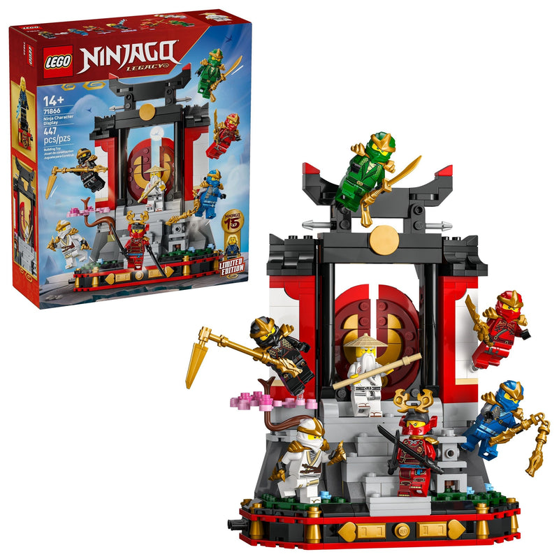 Ninja Character Display 15th Anniversary - 71866, 447-pcs, Ages 14+ G7579