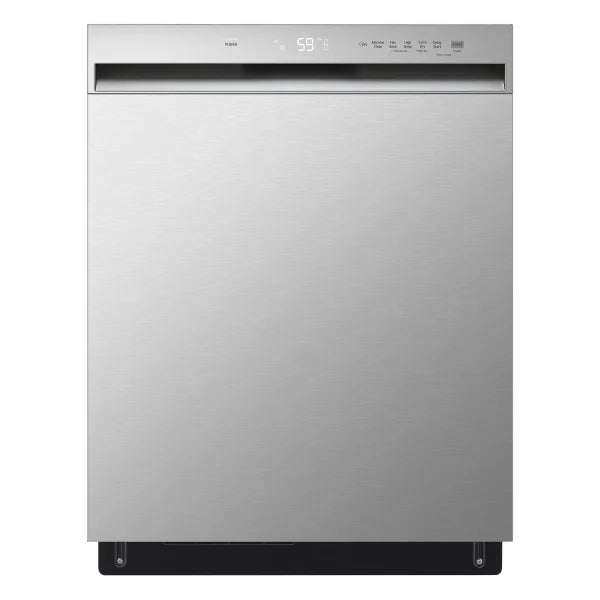 LG 24in Stainless Steel Front-control Dishwasher with 3rd Rack K3065