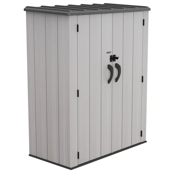 Vertical Storage Shed with Shelves W6392