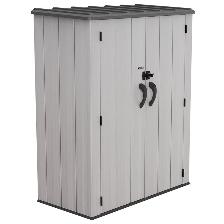 Vertical Storage Shed with Shelves W6392
