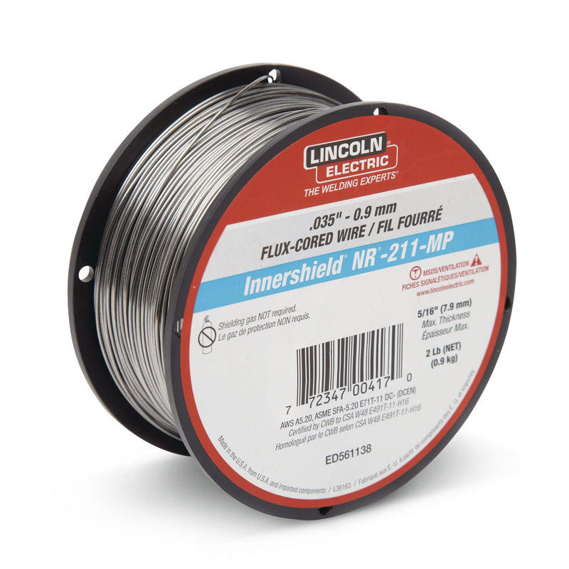 Electric Flux-Cored Gasless Welding Wire, 0.035-in, 2-pk B5188