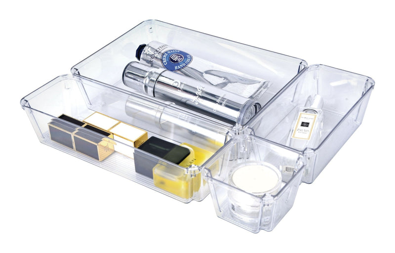 Clear Organization Bin Set, 25-pc R5819