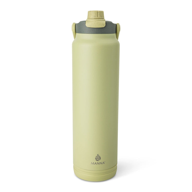 Avalon Eco Stainless Steel Insulated Bottle, 40-oz, Moss, with Handle N1884