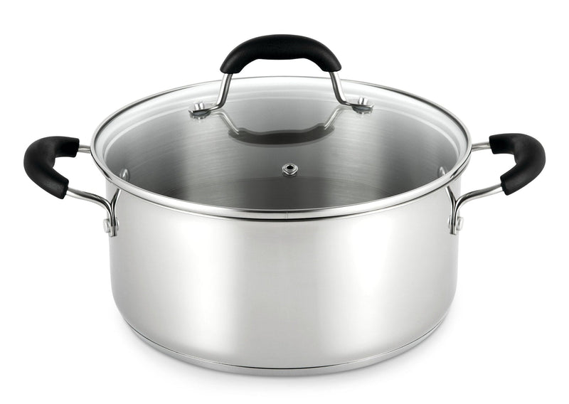 Dutch Oven, 18/10 Stainless Steel, Dishwasher Safe, 5-qt J4760