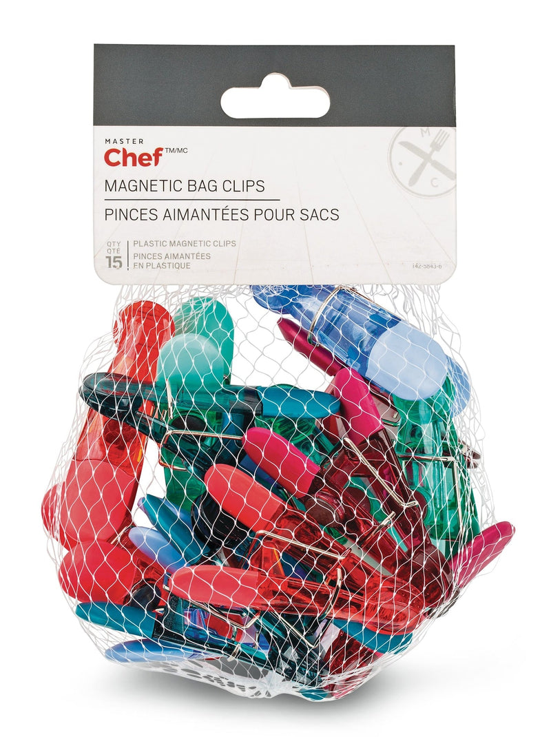 Magnetic Bag Clips, 15-pk E9210