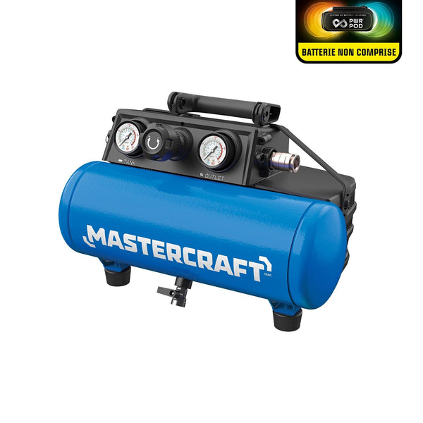 20V Cordless 1-Gallon Air Compressor, Tool Only, Compatible E8825