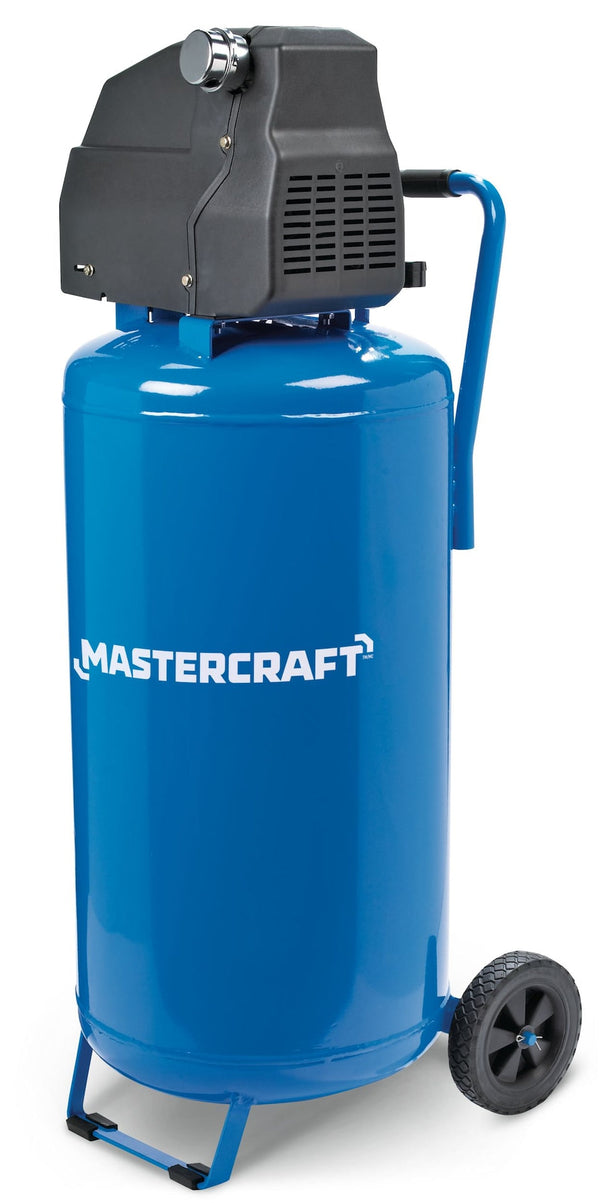 26-Gallon Oil-Free Portable Vertical Air Compressor, 135 PSI, 1.5 HP O3585