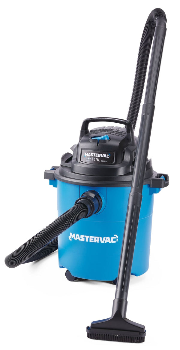 Mastervac VOC507P 4.0 Peak HP Wet/Dry Shop Vacuum with Hose & Accessories, 18.9-L Z2250