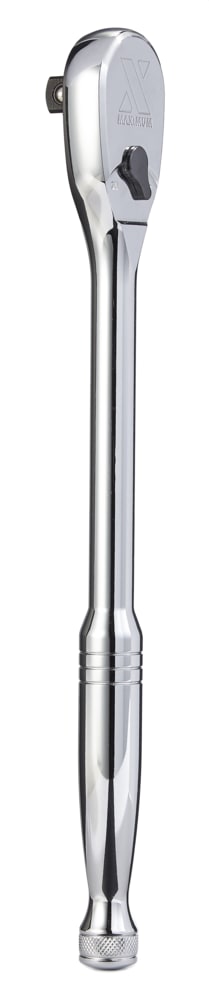 1/2-in Drive 90-Tooth Ratchet, CRV, Nickel-Chrome Plating, 13-in H9906