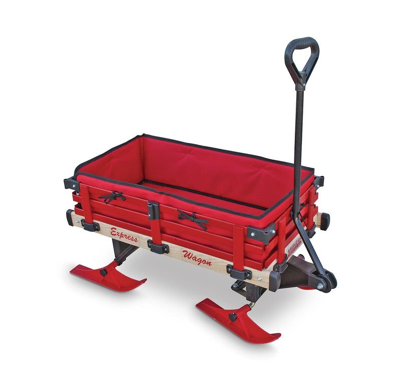 Industries All-Season Foam Padded Seat Cushion & Side Pads For Convertible Wagon Sleigh/Sled, Red J9743