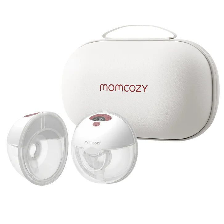 Momcozy Smart Breast Pump + Milk Storage Bags + Breast Pump Wipes F5807