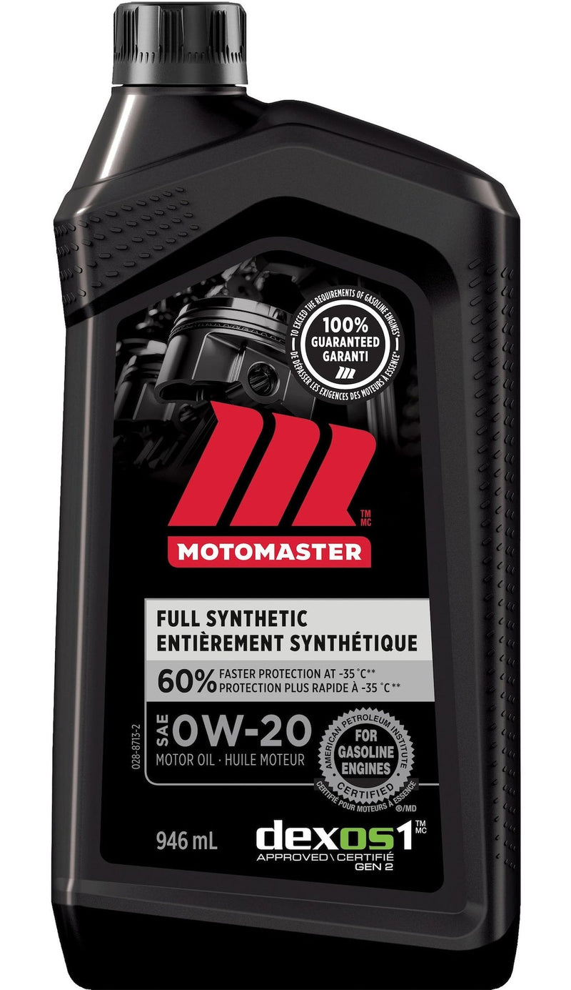 0W20 Synthetic Engine/Motor Oil, 946-mL O7447
