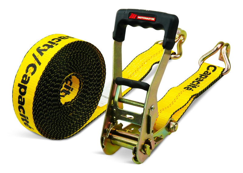 10,000-lb Commercial Ratchet Tie Down Straps, with Ultra Padded Handles, 2-in x 30-ft F0023