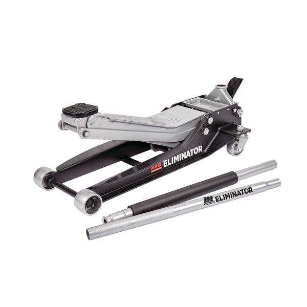 Eliminator Heavy-Duty Long Reach Low Profile Garage Jack, 3-Ton A8198