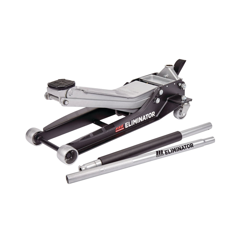 Eliminator Heavy-Duty Long Reach Low Profile Garage Jack, 3-Ton A8198