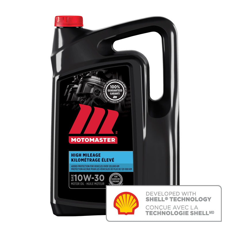 High Mileage 10W30 Conventional Engine/Motor Oil, 5-L X8431