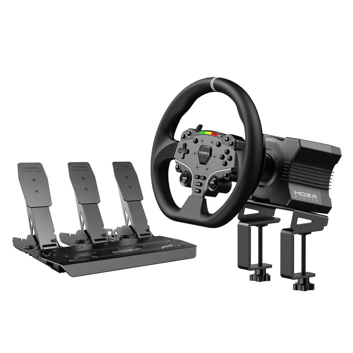 MOZA R5 All-in One PC Gaming Racing Simulator Bundle with Clutch P6000