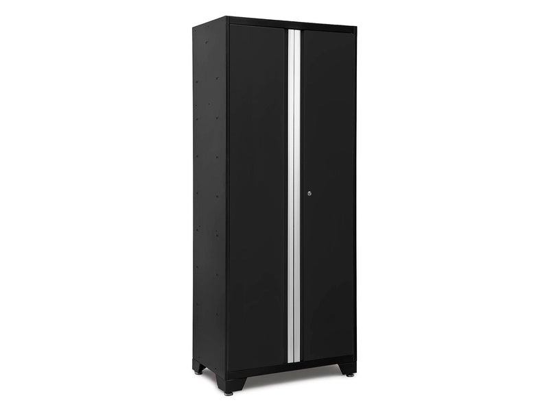 Bold Series 24-Gauge Steel RTA Storage Locker with 3 Shelves, Black, 30-in I7272