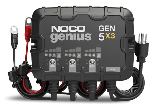 GEN5X3 Onboard Smart Battery Charger/Maintainer/Desulfator, 3-Bank, 15-Amp, 12V V4826