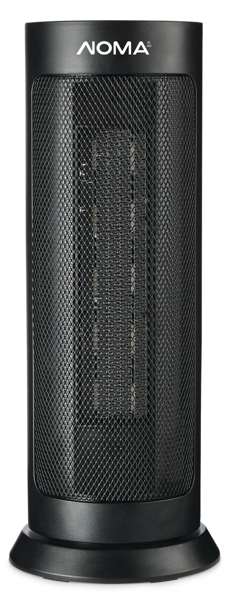 Oscillating Digital Tower Ceramic Heater with Remote Control and Thermostat, Black, 18-in S0388