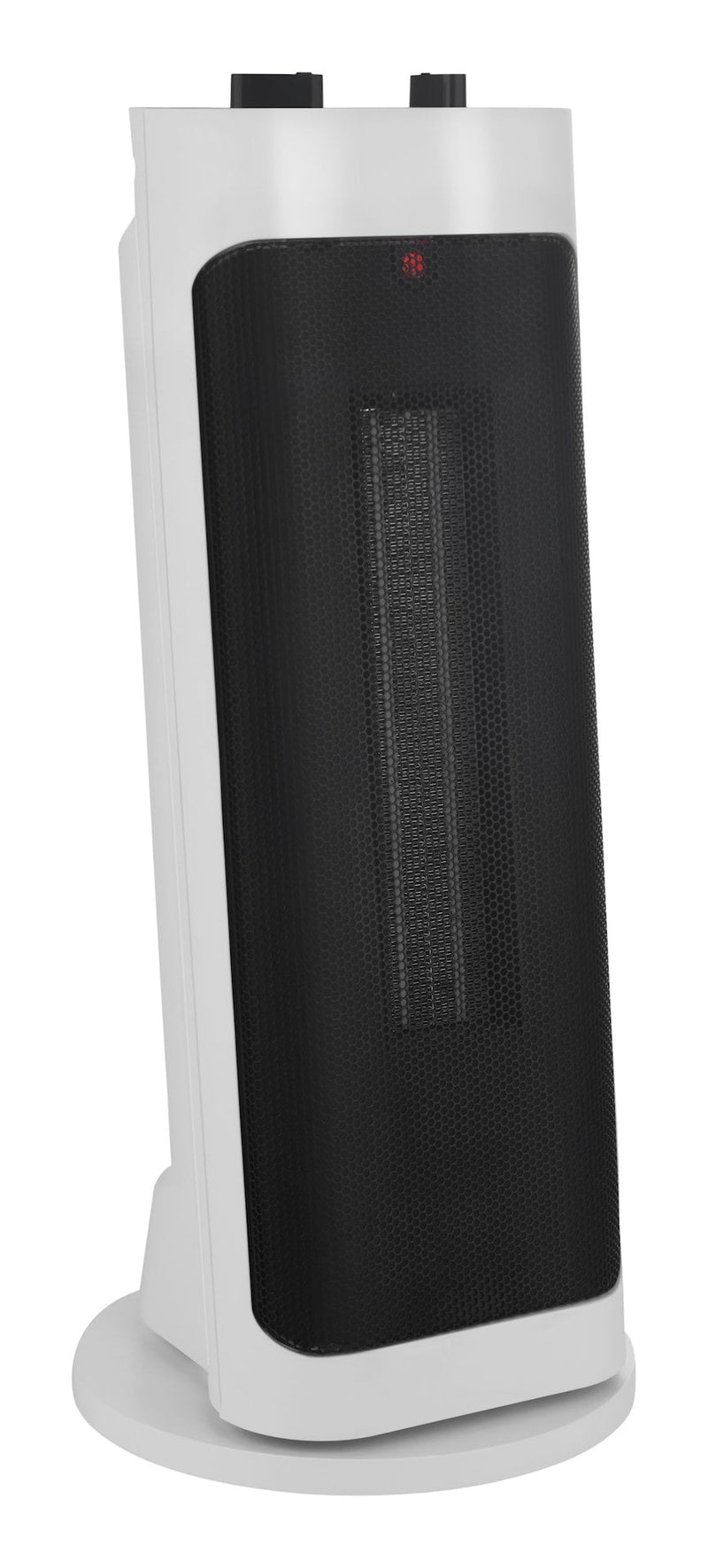 Oscillating Tower Ceramic Space Heater withThermostat, 1500W, White, 18-in D9658