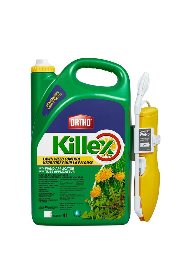 Killex Lawn Weed Control with Wand, 4-L L4556
