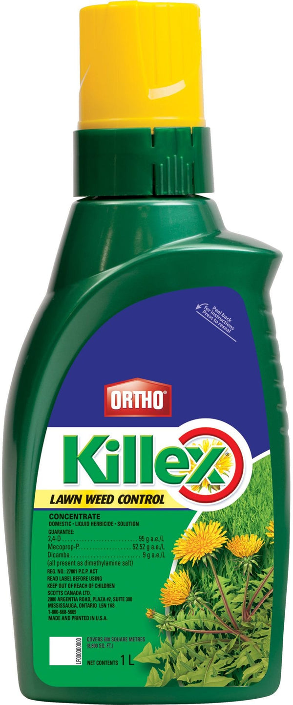 Killex Liquid Lawn Weed Killer Concentrate, Herbicide, 1-L C5193