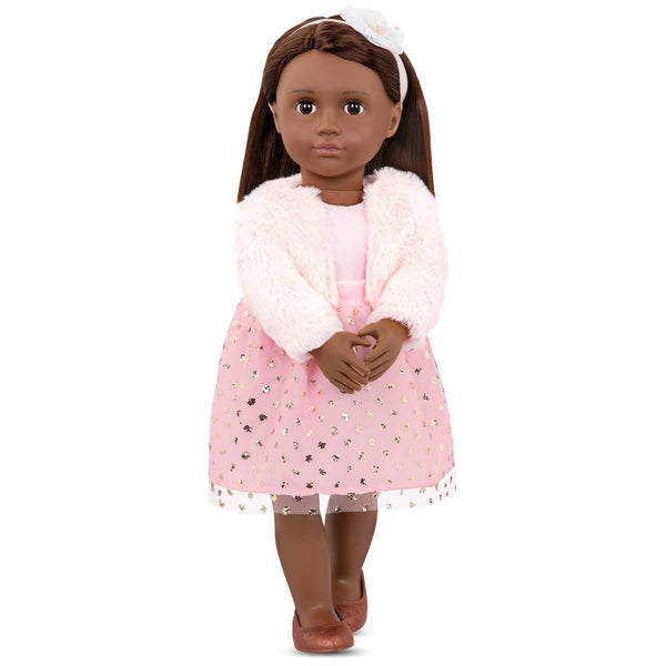 Basic Fashion Doll for Ages 3+, Riya, 18-in R3659