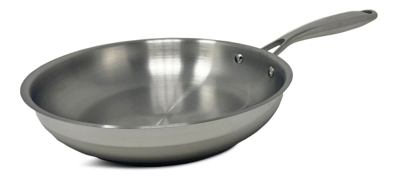Classic Stainless Steel Frying Pan, Dishwasher & Oven Safe, 9-in K5174