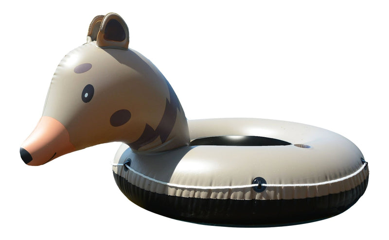 Inflatable Bear River/Lake Tube, 1-Person, Brown V3165