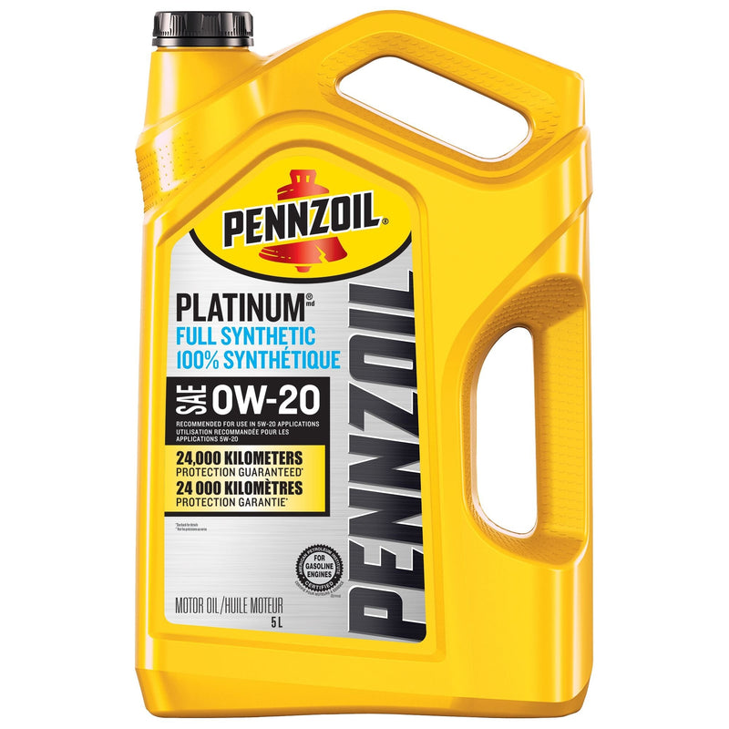 Platinum 0W20 Synthetic Engine/Motor Oil, 5-L J6408