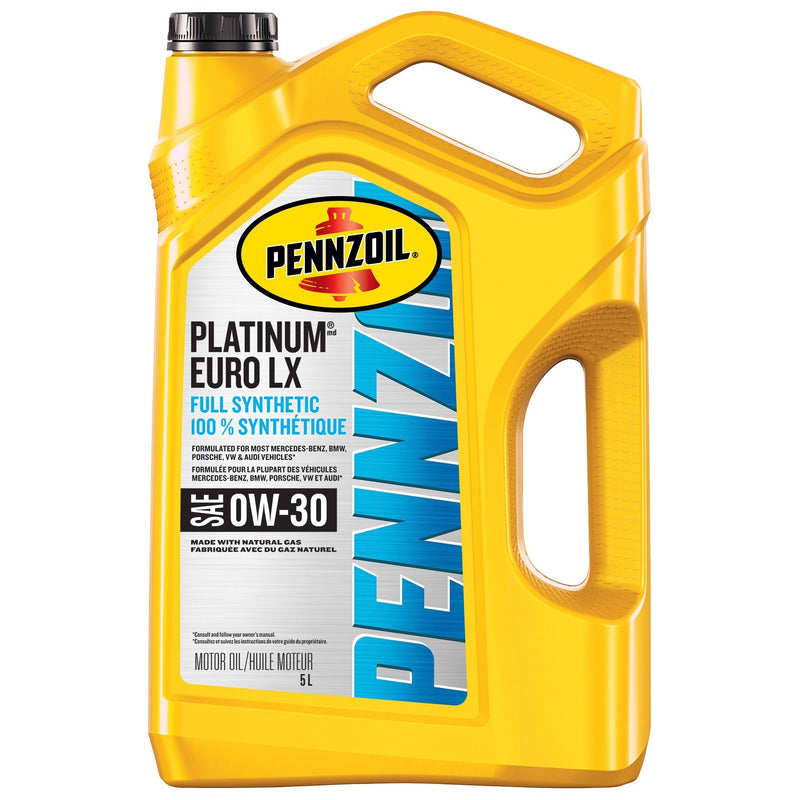 Platinum Euro LX 0W30 Synthetic Engine/Motor Oil, 5-L Z5546