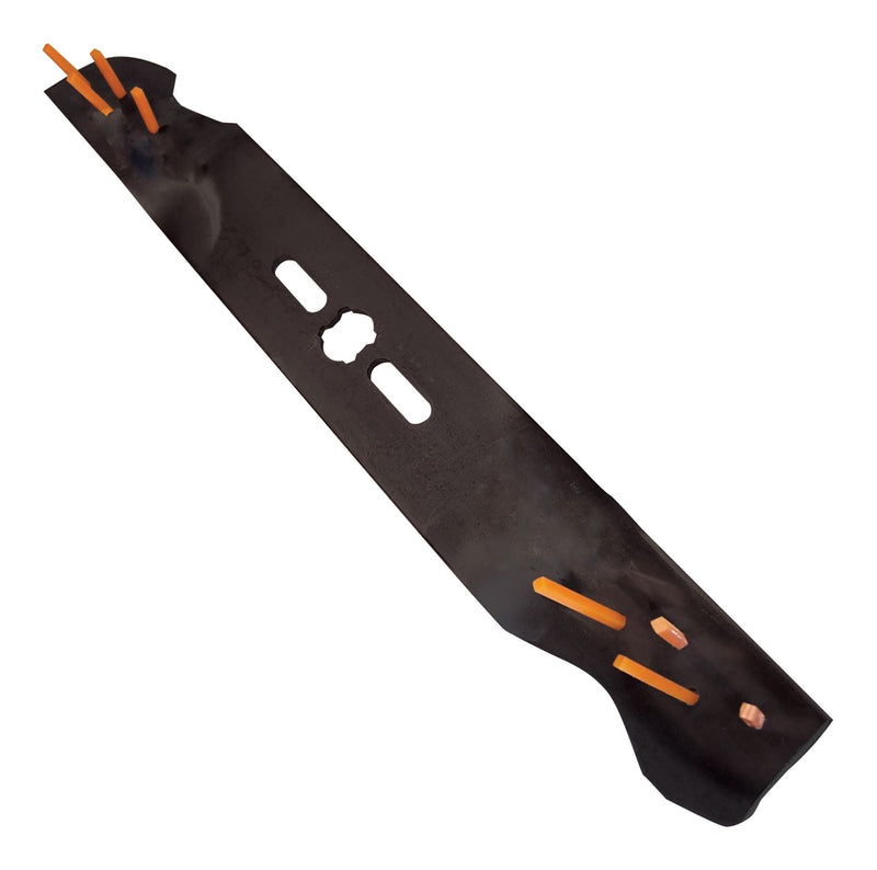 Power Rake Universal 6-in-1 Replacement Lawn Mower Blade, 19-in/20-in, Removable Tines Q1789
