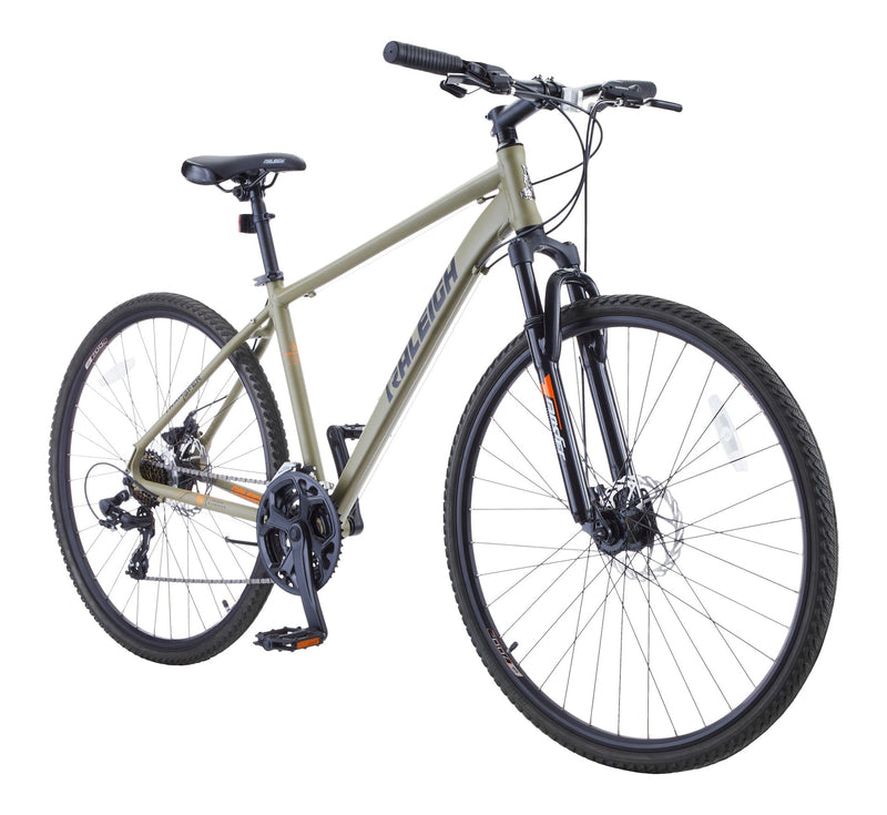 Encounter Hybrid Bike with Alloy Disc Brakes, 700C, Grey X3931