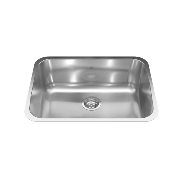 FB Single Stainless Steel Sink, 24.75x18.75-in U0629