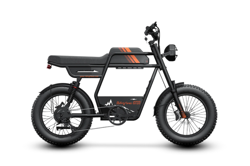 GT33 All-Terrain Cafe Racer Cargo Electric Bike Z3001