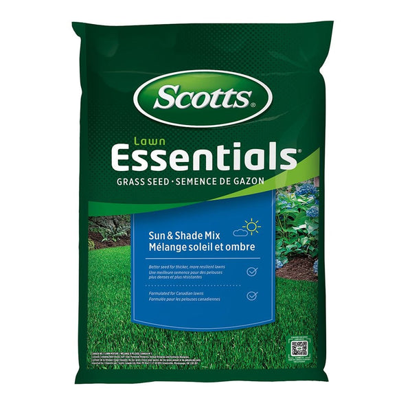 Lawn Essentials Sun & Shade Grass Seed Mix, Weed-Free, 5-kg V3237