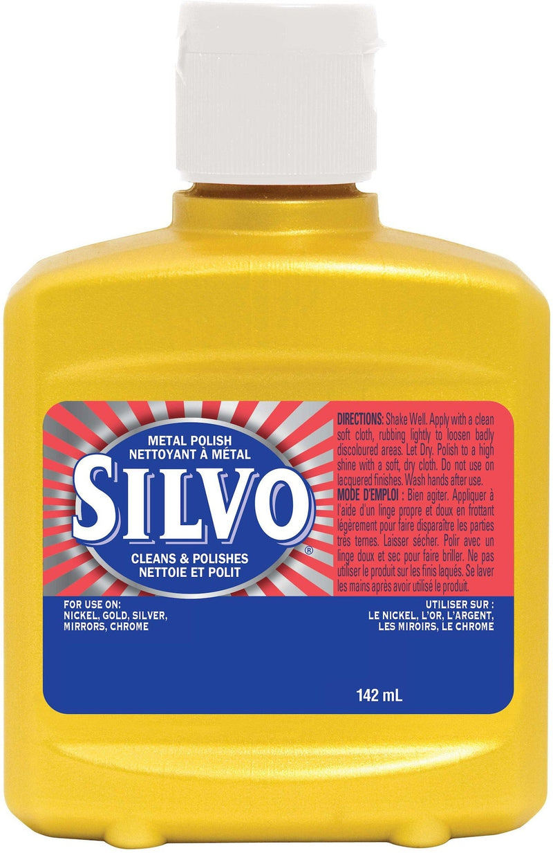 Metal Polish, Cleans & Polishes Nickel, Gold, Silver, Mirrors & Chrome, 142-mL O2435