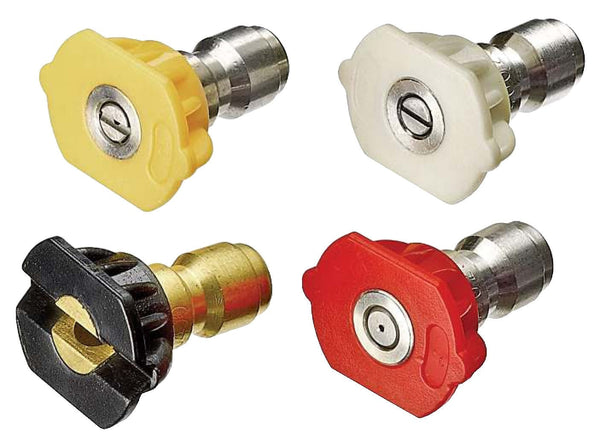 Quick-Connect Spray Nozzle Tips Compatible with 2300 PSI Electric Pressure Washer F6100