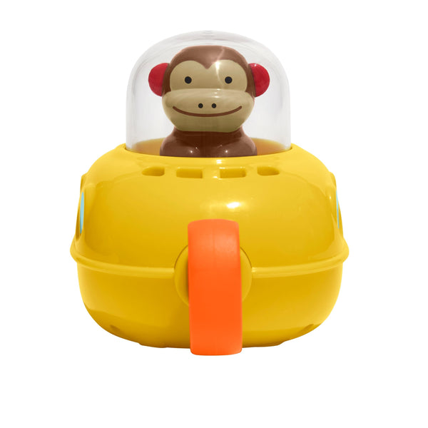 Zoo Pull & Go Monkey Submarine Bath Toy P7477