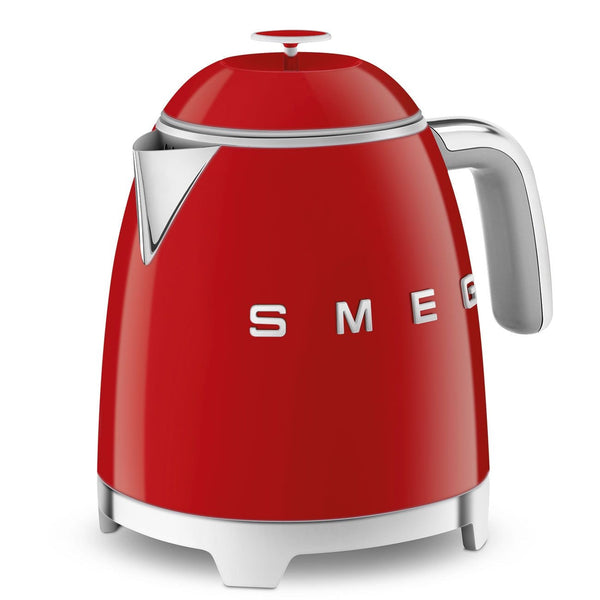 50's 1400W Retro Style Electric Mini Countertop Kettle with Cordless Base, Red, 0.8-L J1136