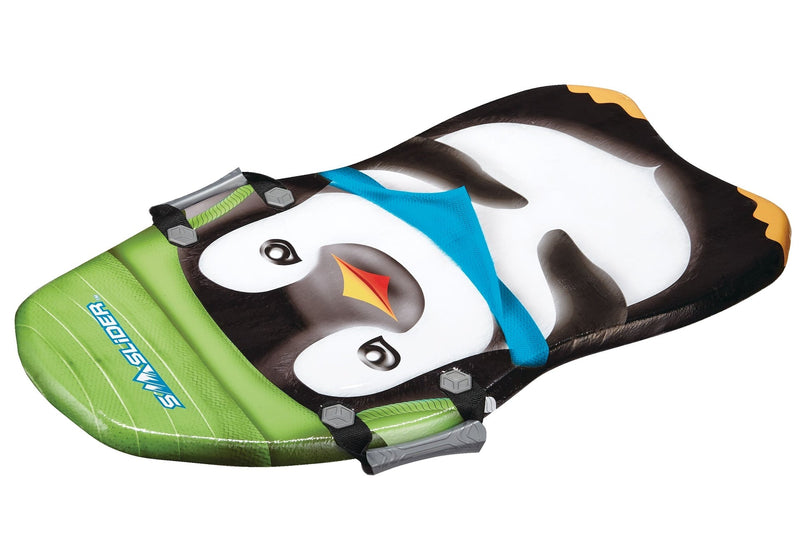 Snow Slider Kids' 1-Person Lightweight Foam Winter Snow Sled/Toboggan with Handles, Assorted M6372