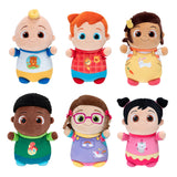 HugMees CoComelon Baby JJ Plush Doll, 10-inch Soft Plush Toy
